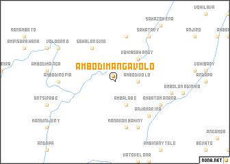 map of Ambodimangavolo