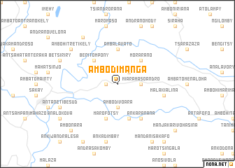 map of Ambodimanga