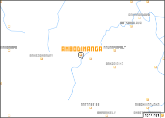 map of Ambodimanga
