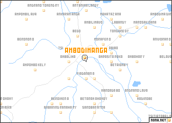 map of Ambodimanga