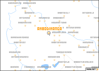 map of Ambodimanga