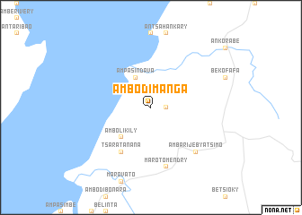 map of Ambodimanga