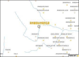 map of Ambodimanga