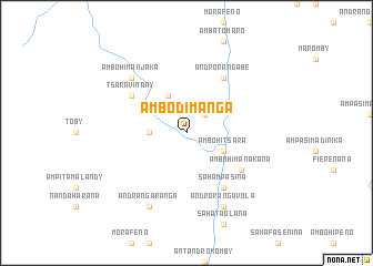 map of Ambodimanga