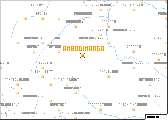 map of Ambodimanga