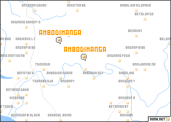 map of Ambodimanga