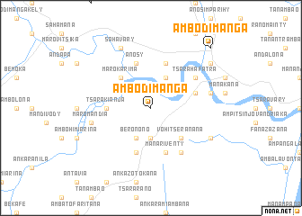 map of Ambodimanga