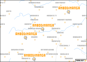 map of Ambodimanga