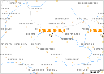 map of Ambodimanga