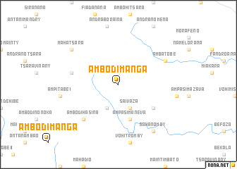 map of Ambodimanga