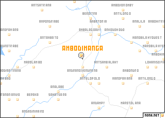 map of Ambodimanga