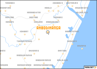 map of Ambodimanga