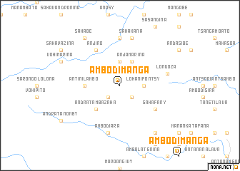 map of Ambodimanga