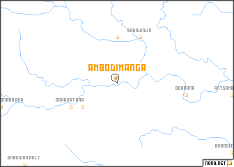 map of Ambodimanga