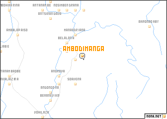 map of Ambodimanga