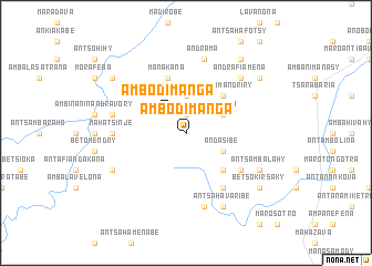 map of Ambodimanga