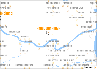 map of Ambodimanga