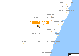 map of Ambodimanga