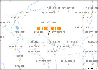 map of Ambodimotso