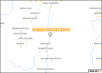 map of Ambodinandazoana