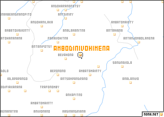 map of Ambodinivohimena