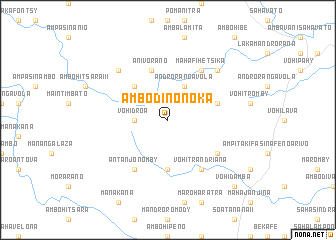 map of Ambodinonoka