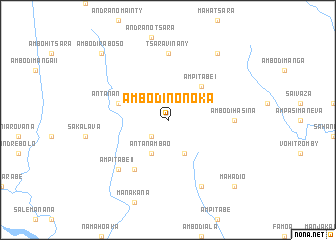 map of Ambodinonoka