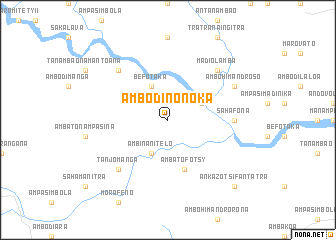 map of Ambodinonoka