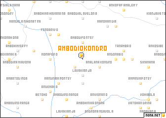 map of Ambodiokondro