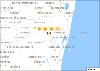 map of Ambodipaiso