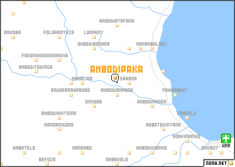 map of Ambodipaka