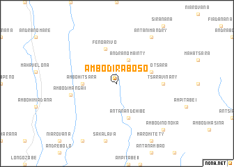 map of Ambodiraboso