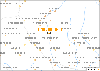 map of Ambodirafia