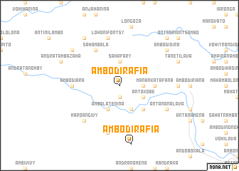 map of Ambodirafia