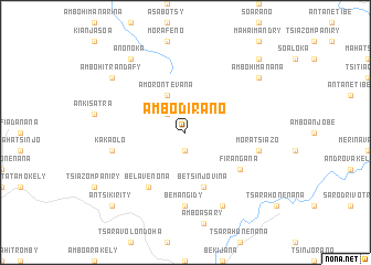 map of Ambodirano