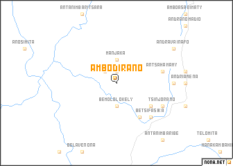 map of Ambodirano