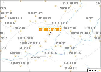 map of Ambodirano