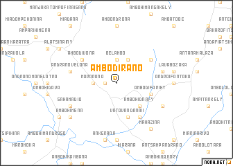 map of Ambodirano