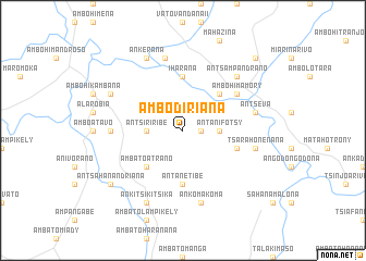 map of Ambodiriana