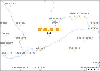 map of Ambodiriana