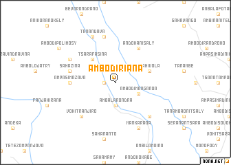 map of Ambodiriana