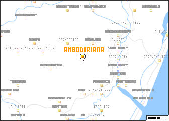 map of Ambodiriana