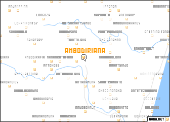 map of Ambodiriana