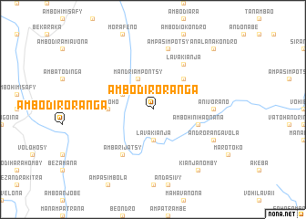 map of Ambodiroranga