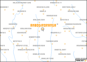 map of Ambodiroranga