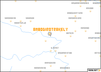 map of Ambodirotrakely