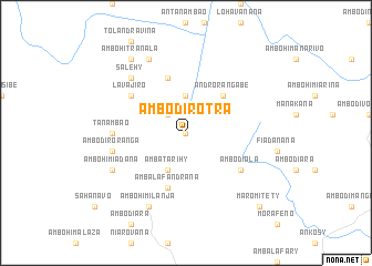 map of Ambodirotra