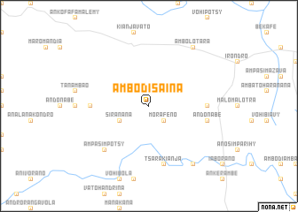 map of Ambodisaina