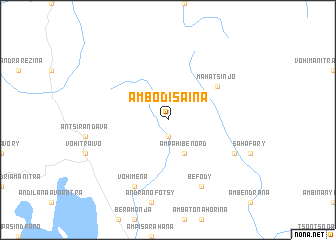 map of Ambodisaina