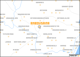 map of Ambodisaina